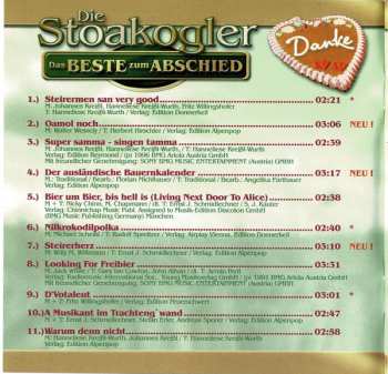 CD Die Stoakogler: Das Beste Zum Abschied
