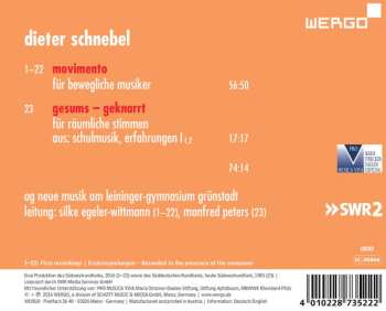 CD Dieter Schnebel: Movimento