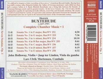 CD Lars Ulrik Mortensen: Complete Chamber Music Vol. 1 : Seven Sonatas, Op. 1