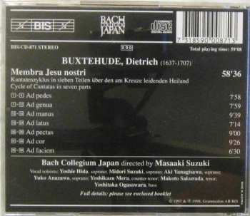 CD Dieterich Buxtehude: Membra Jesu Nostri
