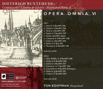 2CD Ton Koopman: Opera Omnia VI (Harpsichord Works 2)