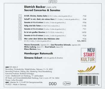 CD Klaus Mertens: Sacred Concertos & Sonatas