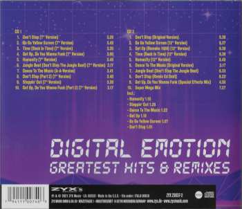 2CD Digital Emotion: Greatest Hits & Remixes