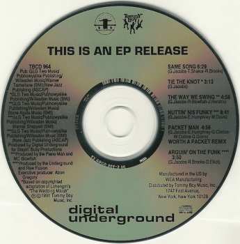 CD Digital Underground: This Is An E.P. Release