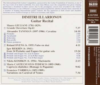 CD Dimitri Illarionov: Guitar Recital