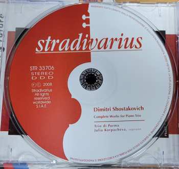 CD Dmitri Shostakovich: Complete Works For Piano Trio
