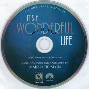 CD Dimitri Tiomkin: It's A Wonderful Life -  Music From The Motion Picture - 75th Anniversary Edition LTD