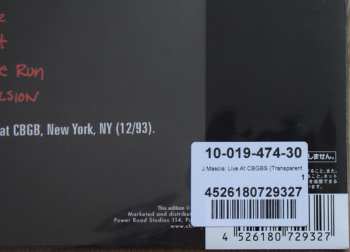 LP Dinosaur Jr.: J Mascis Live At CBGB's: The First Acoustic Show