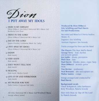 CD Dion: I Put Away My Idols / Kingdom In The Street