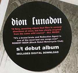 LP Dion Lunadon: Dion Lunadon