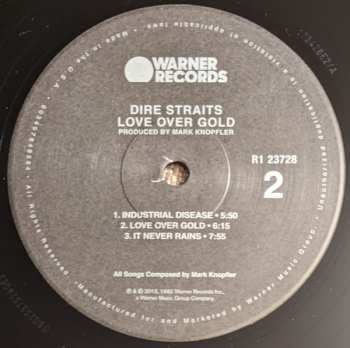 LP Dire Straits: Love Over Gold