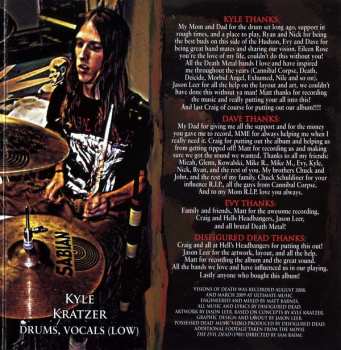 CD Disfigured Dead: Visions Of Death