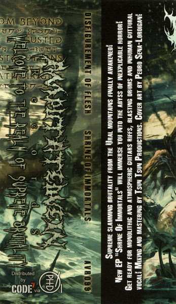CD Disfigurement Of Flesh: Shrine Of Immortals