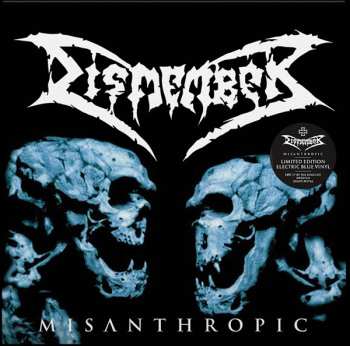 LP Dismember: Misanthropic (electric Blue Vinyl)