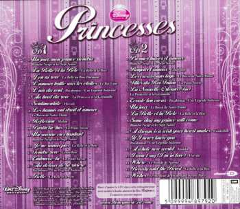 2CD Disney Princesses: Princesses - Les Plus Belles Chansons