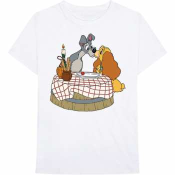 Album Disney: T-shirt Lady & The Tramp - Kissing Pose 