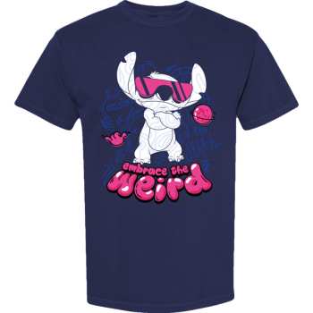 Merch Disney: T-shirt Lilo & Stitch Embrace The Weird