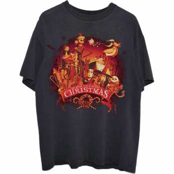 Merch Disney: T-shirt The Nightmare Before Christmas We Wish You A Scary Christmas