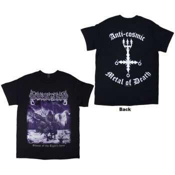 Merch Dissection: Dissection Unisex T-shirt: Storm Of The Light's Bane (black) (back Print) (small) S