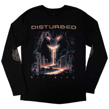 Merch Disturbed: Long Sleeve T-shirt European Tour '23 Divisive