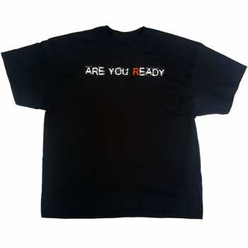 Merch Disturbed: Tričko Are You Ready?  S