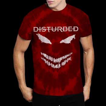 Merch Disturbed: T-shirt Scary Face 