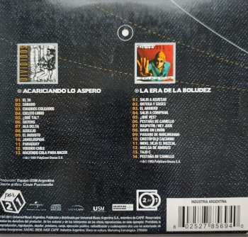 2CD Divididos: Acariciando Lo Áspero / La Era De La Boludez
