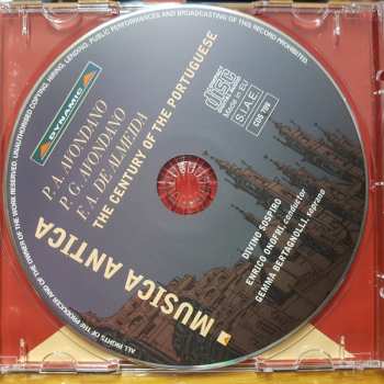 CD Enrico Onofri: 1700 The Century Of The Portuguese