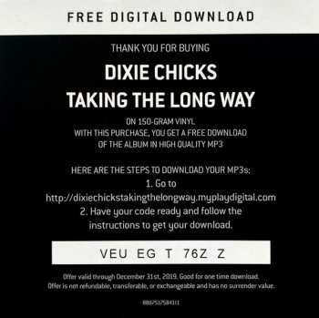 2LP Dixie Chicks: Taking The Long Way