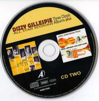 2CD Dizzy Gillespie: Three Classic Albums Plus (All Star Sessions)