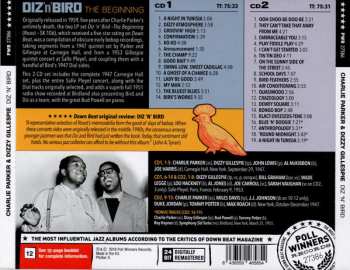 2CD Dizzy Gillespie: Diz 'n' Bird, The Beginning