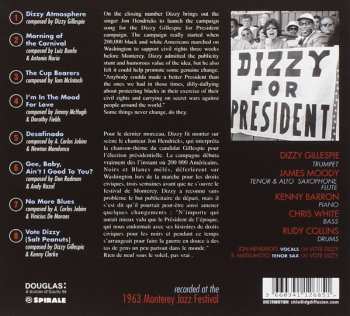 CD Dizzy Gillespie: Dizzy For President