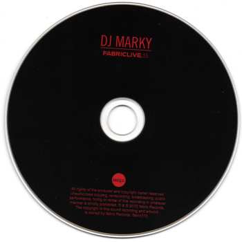 CD Dj Marky: Fabriclive. 55