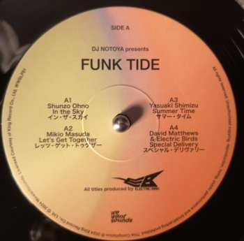 LP DJ Notoya: Funk Tide (Tokyo Jazz-Funk From Electric Bird 1978-87)