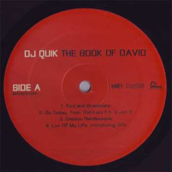 2LP DJ Quik: The Book Of David