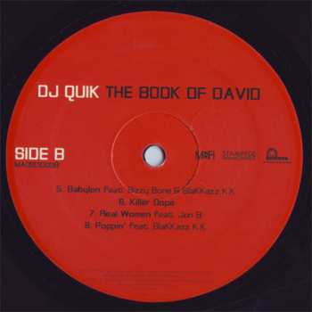2LP DJ Quik: The Book Of David