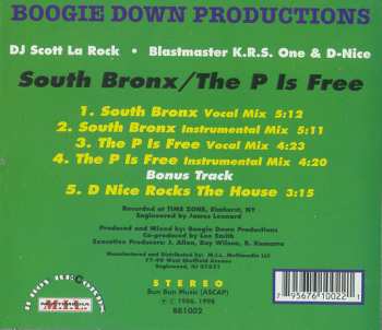 CD KRS-One: South Bronx / The P Is Free