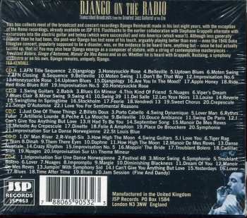 5CD/Box Set Django Reinhardt: Django On The Radio (Transcribed Broadcasts From The Greatest Jazz Guitarist Of His Era)