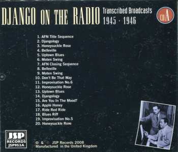5CD/Box Set Django Reinhardt: Django On The Radio (Transcribed Broadcasts From The Greatest Jazz Guitarist Of His Era)