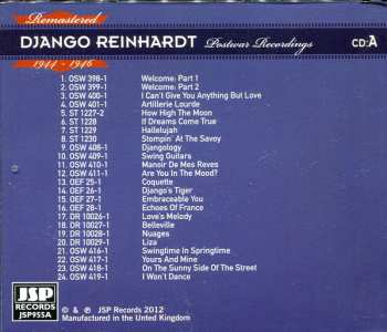 5CD Django Reinhardt: Postwar Recordings 1944-1953