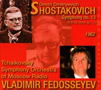 CD Dmitri Schostakowitsch: Symphonie Nr.13 "babi Yar"