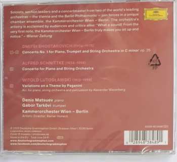 CD Dmitri Shostakovich: Shostakovich · Schnittke · Lutosławski