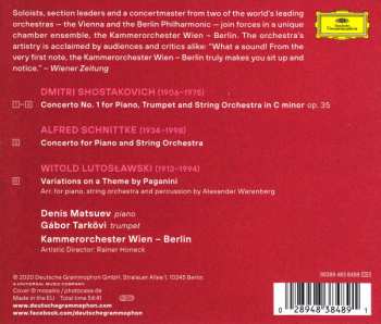 CD Dmitri Shostakovich: Shostakovich · Schnittke · Lutosławski