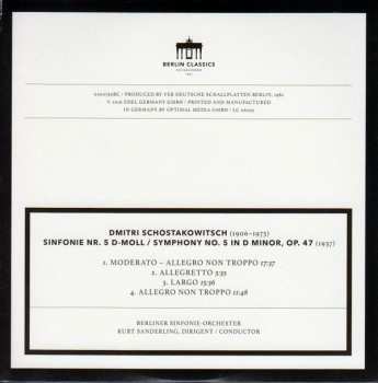 CD Dmitri Shostakovich: Sinfonie Nr. 5
