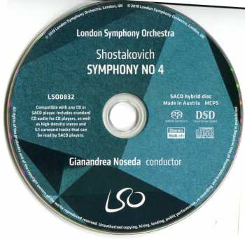SACD The London Symphony Orchestra: Symphony No 4