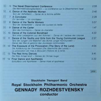2CD Dmitri Shostakovich: The Bolt (Complete)