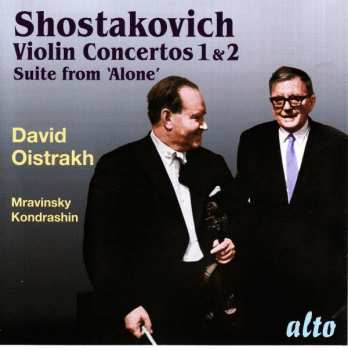 Album David Oistrach: Violin Concertos 1, 2 Suite From ‘Alone’