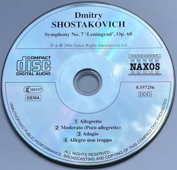 CD Dmitri Shostakovich: Symphony No. 7 'Leningrad'