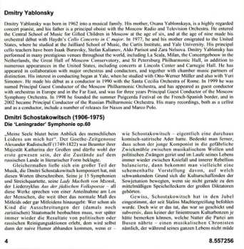 CD Dmitri Shostakovich: Symphony No. 7 'Leningrad'