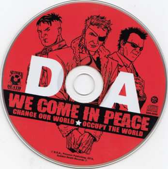 CD D.O.A.: We Come In Peace